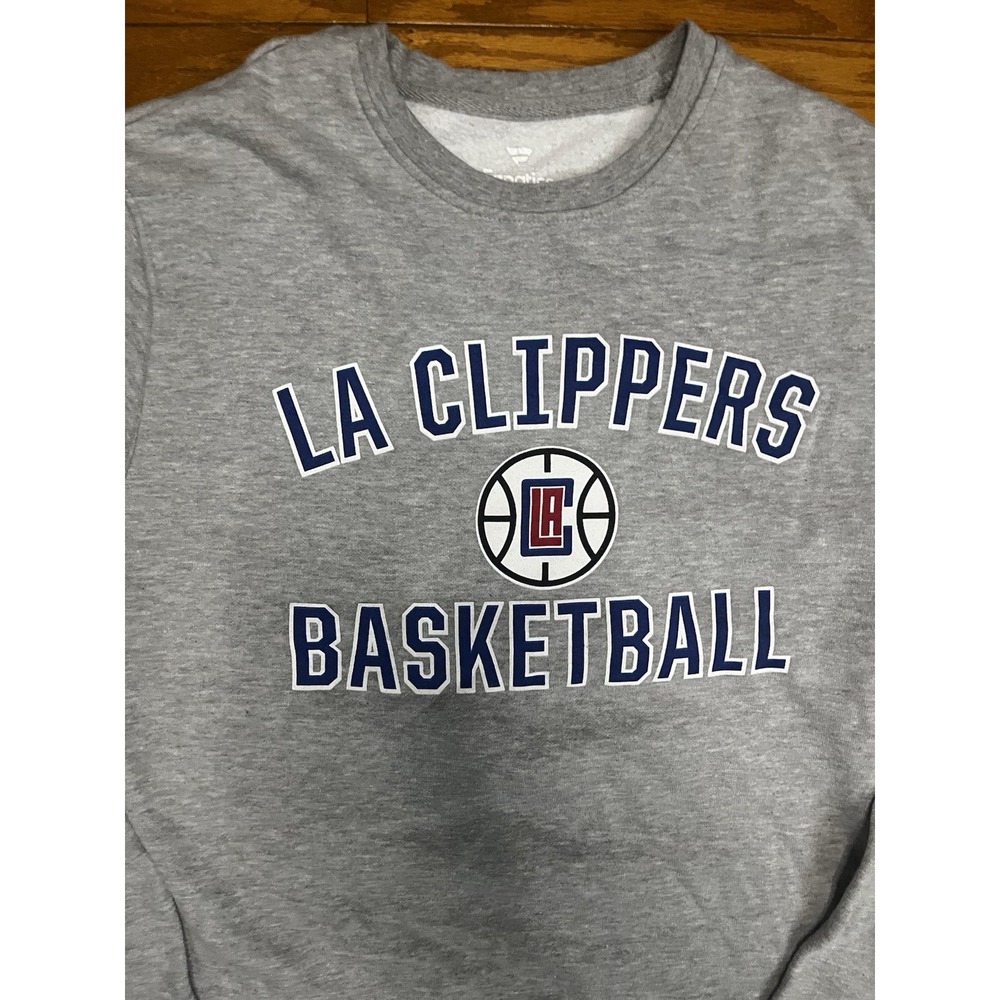Men's Los Angeles Clippers Fanatics Pullover Long Sleeve Size Large - Picture 2 of 4